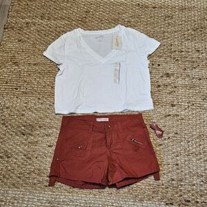 BNWTs - Jr's No Boundries Shorts - Sz 7 & New Universal Thred Top - Sz L